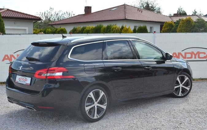 Peugeot 308 cena 66900 przebieg: 101000, rok produkcji 2019 z Grudziądz małe 254